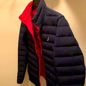 Nautica Blue Red Reversible Men’s SMALL jacket